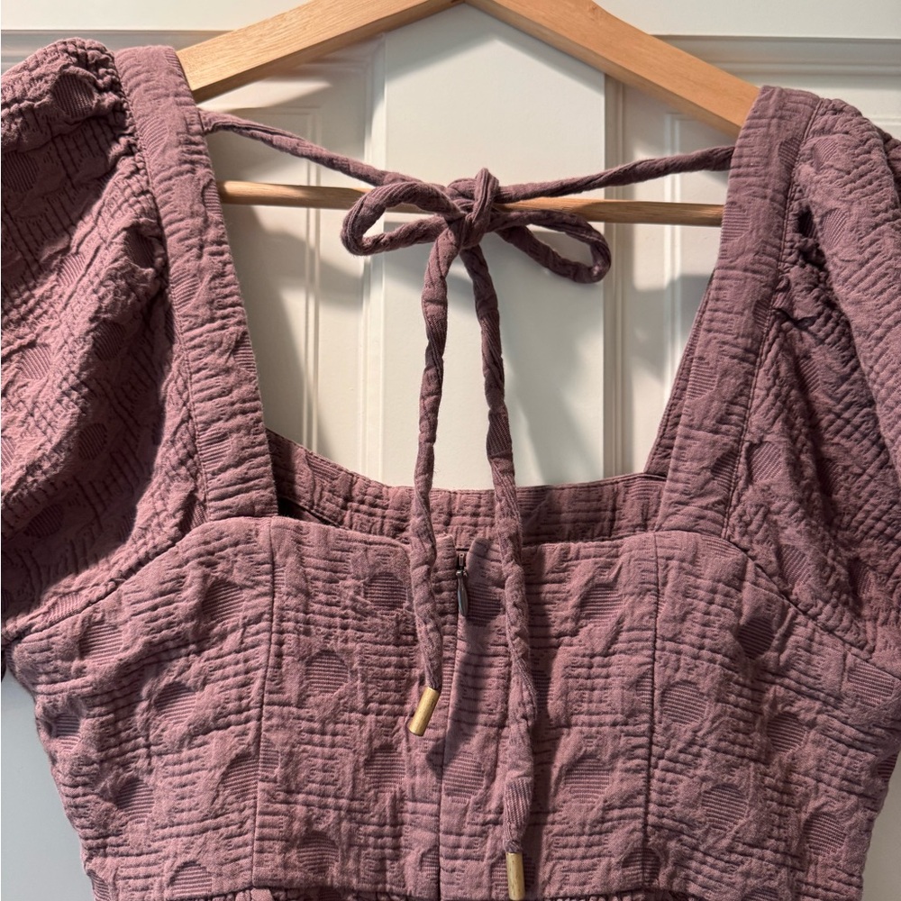 Madewell Purple Women's Dress - Picture 5 of 6